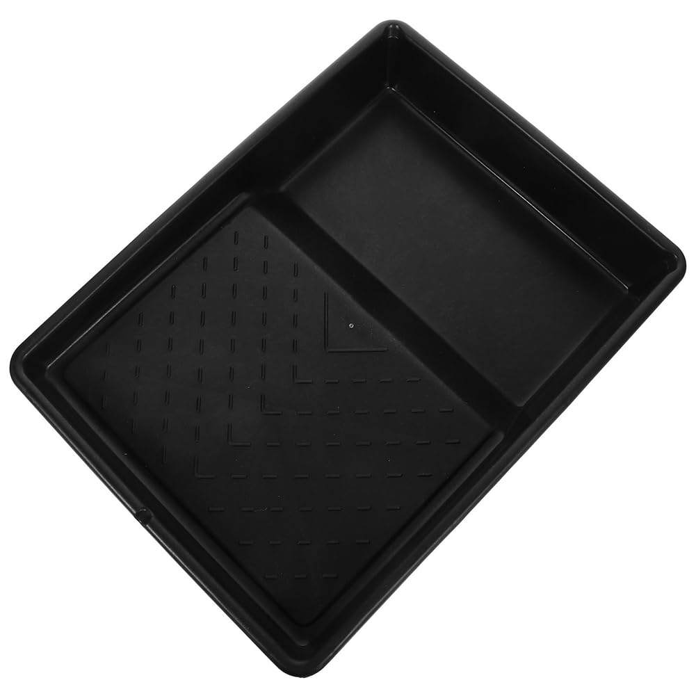 Jnchdghwa Paint Supplies Painting Tools Roller Brush Holder Plastic Paint Tray Compact Design for Easy Cleaning Home Improvement