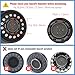 2025 Upgraded 304 Stainless Steel Faucet Aerator Key –Universal Fit for 6 Sizes (M16.5, M18.5, M21.5, M24, Junior, Regular) Plug-in Aerators