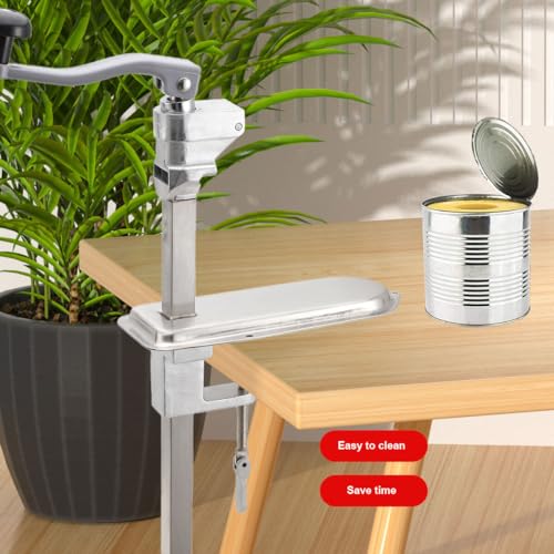 Abrelatas de banco de acero inoxidable para cocina comercial 6