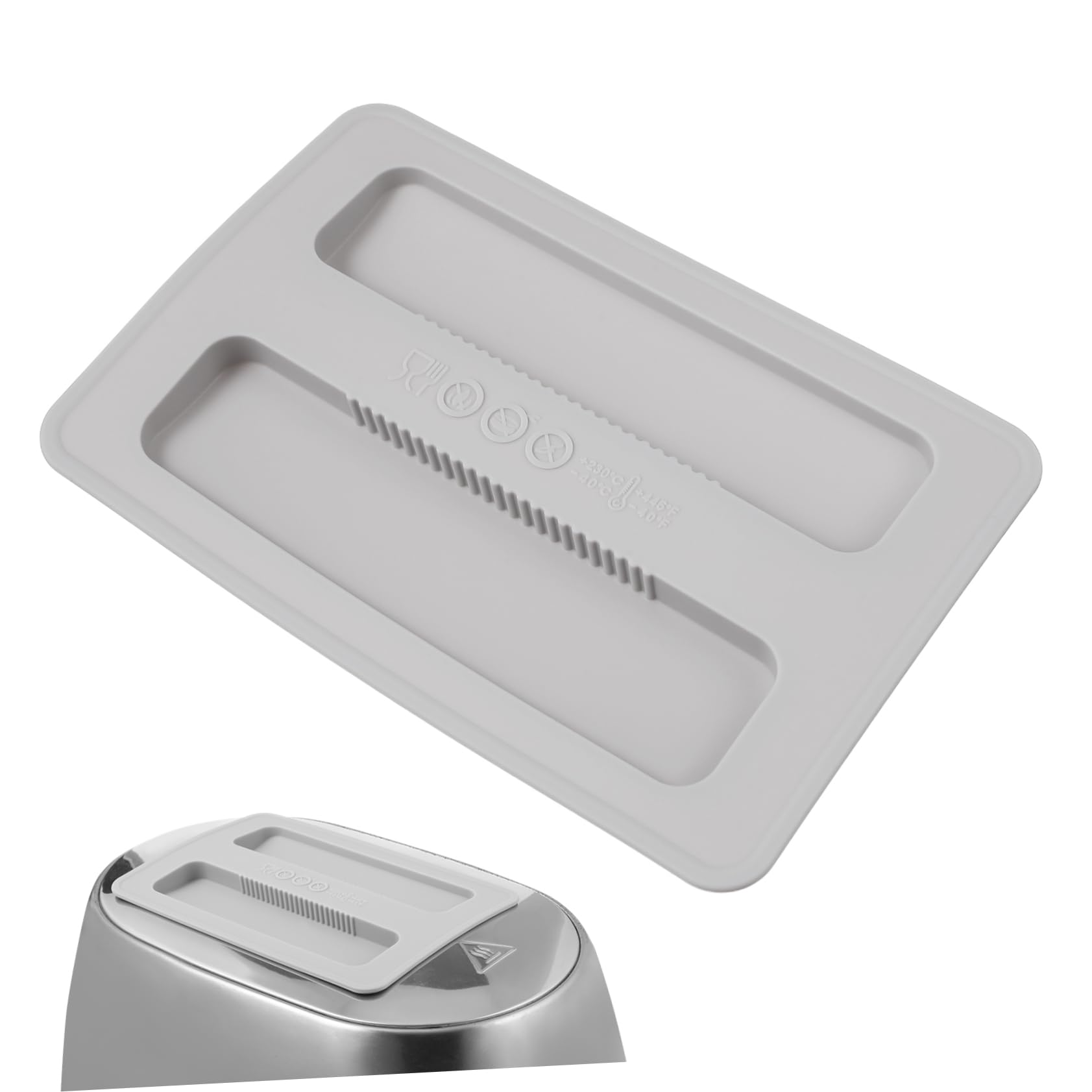 balacoo Copertura Protettiva e Protezione Elettrodomestici da Cucina in Silicone Antipolvere e Resistente per Macchina per Pane e Tostapane per Uso Domestico