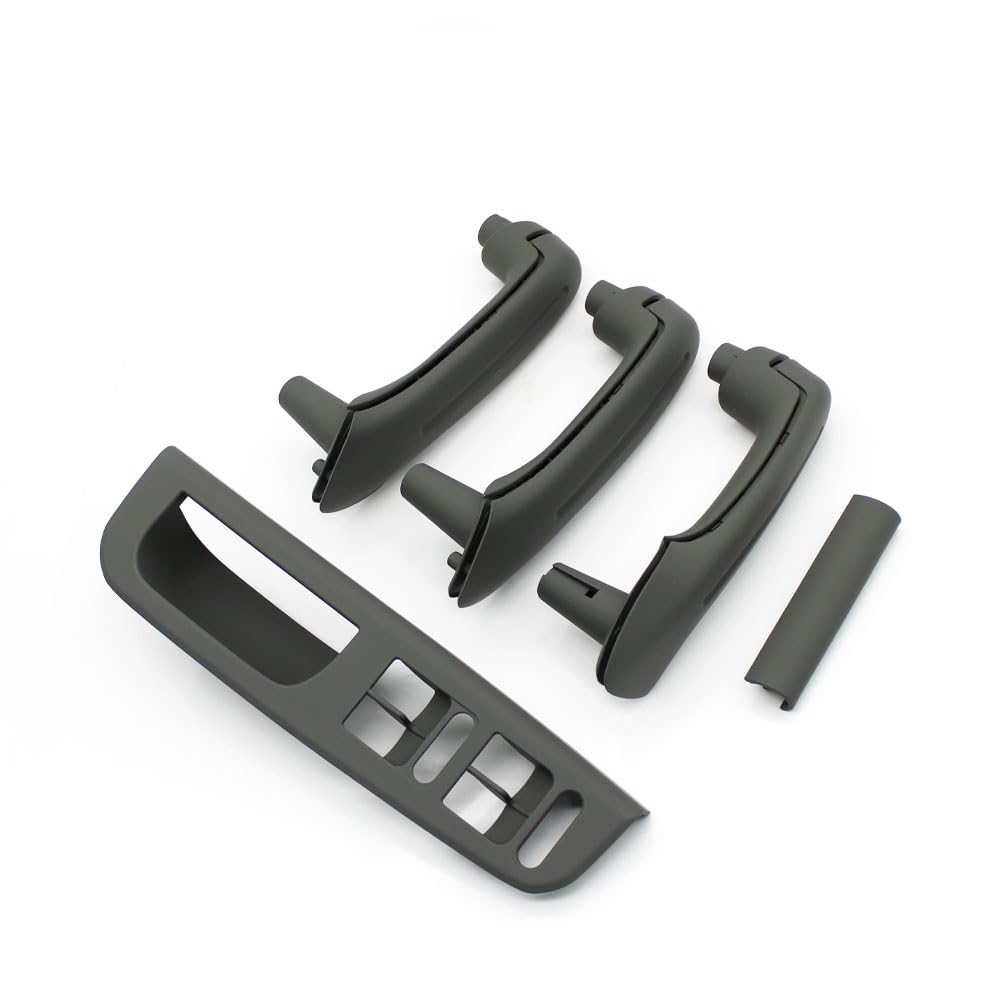 WIJHJET for VW for Bora for Golf 4 MK4 for Jetta 1999-2004 RHD Car Interior Front Rear Left Right Door Pull Handle Set Car Interior Door Handle(Gray 8PCS)
