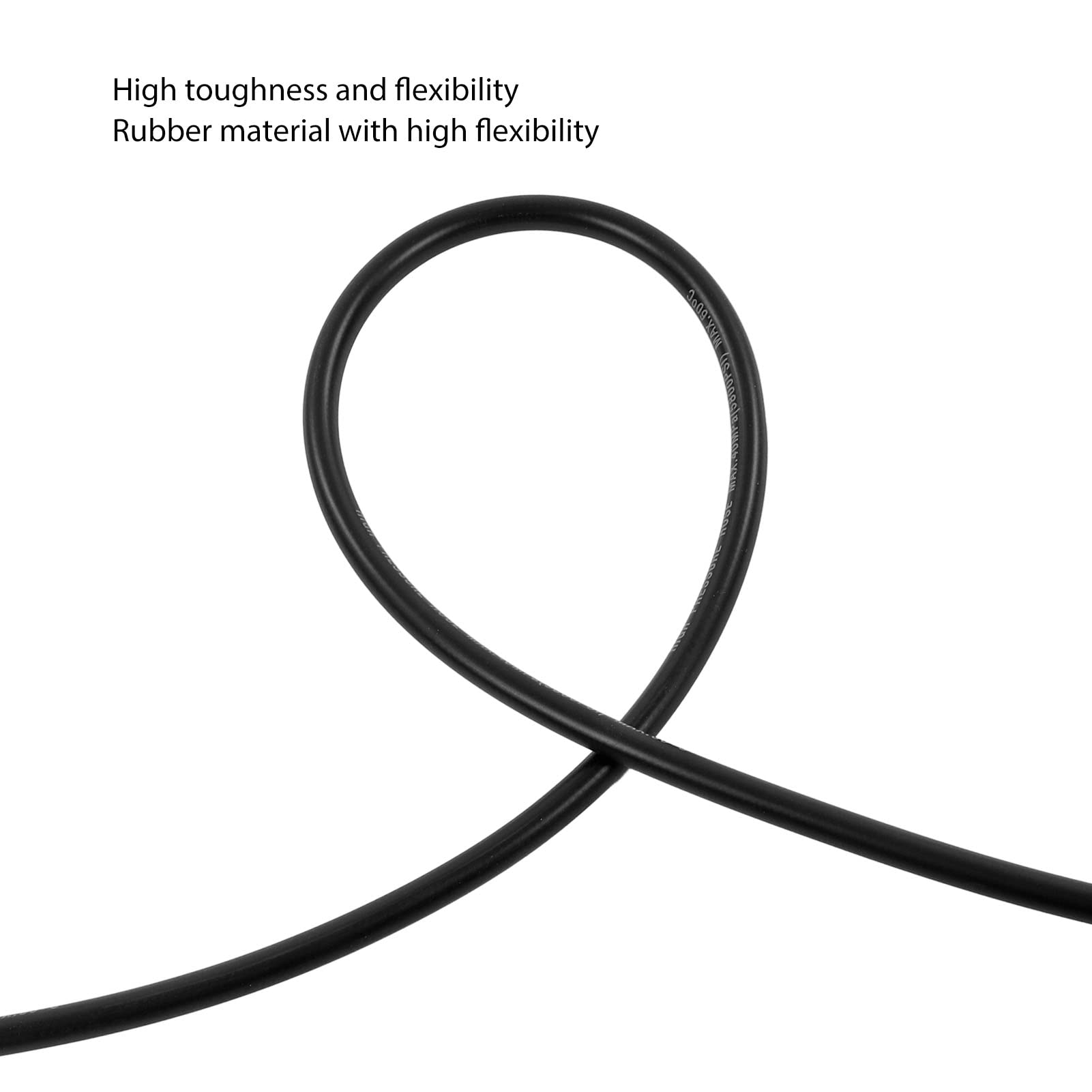 Power Washer Hose, Garden Hose Maximum 40Mpa 16.3yd 5800psi Available Widely Used for Outdoor (Connector in Copper Color)