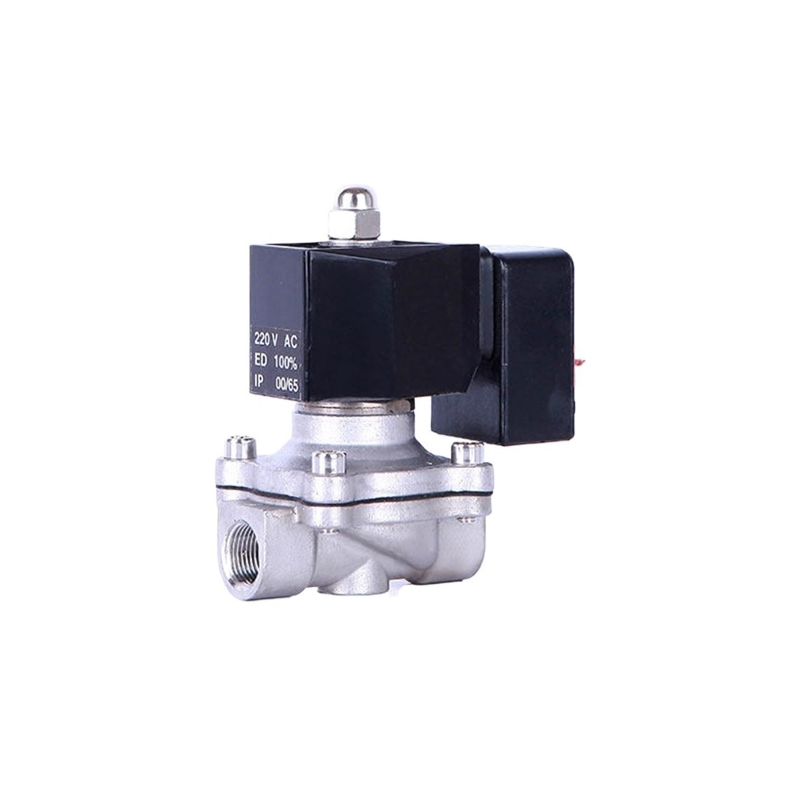 12 V, 220 V, 24 V, 110 V, 24 V, 240 V, 240 V, normalnie zamknięty zawór elektromagnetyczny, do wody, gazu, oleju, 1 szt. (BSP_380VAC)