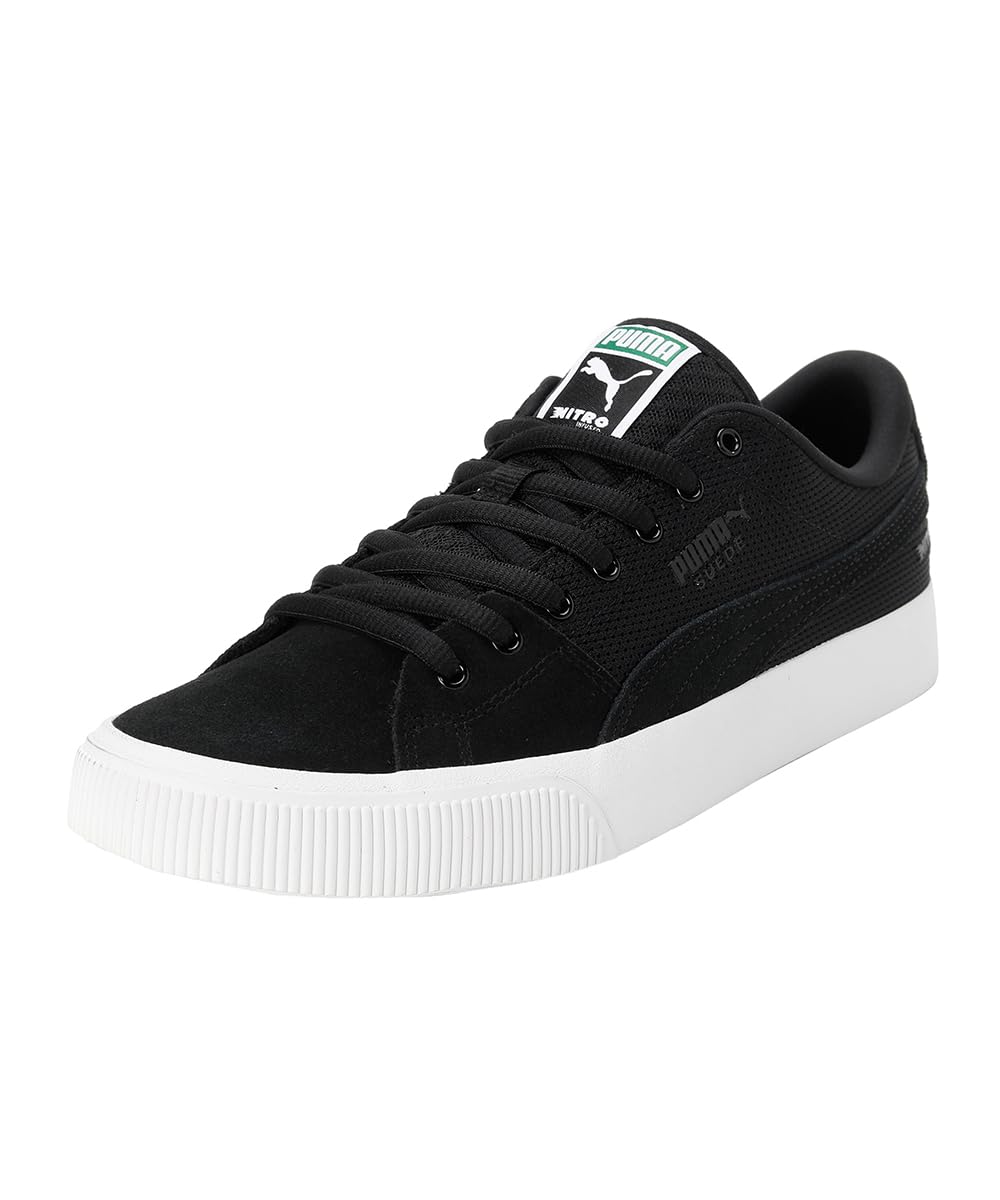 Puma Unisex-Adult Suede Skate Nitro Mesh Black-White Sneaker - 10UK (39200201) (B0BQBWWQFC) Amazon Price History, Amazon Price Tracker