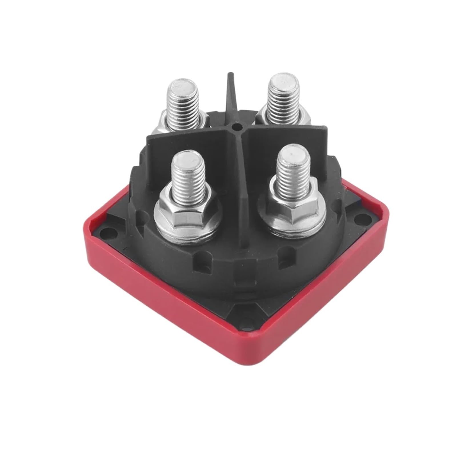 Cortador de circuito rojo 6010, interruptor giratorio de desconexión de aislador doble de 2 posiciones, 32V CC, 300A