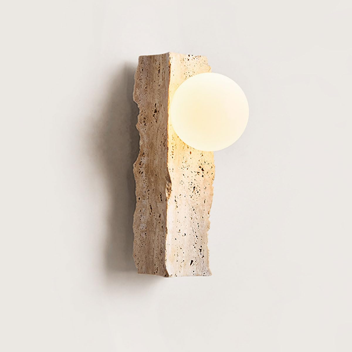 Générique Nowoczesna lampa ścienna do sypialni przedpokój salon długa japońska lampa ścienna żółta naturalna limonka do balkonu przejście nocne oświetlenie ścienne