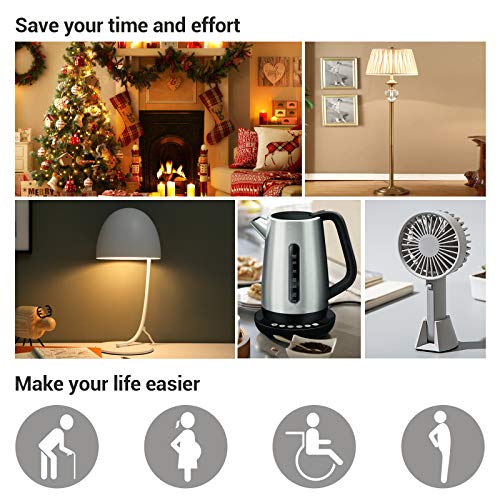 image for DEWENWILS Remote Control Outlet Plug Wireless On Off Power Switch, Pro