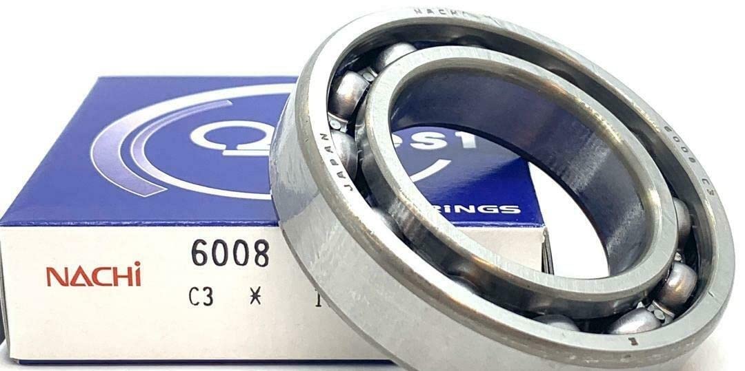 6008 Nachi Bearing Open C3 Japan 40x68x15 Ball Bearing SAME DAY SHIPPING !!!