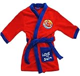 alles-meine.de GmbH Fleece - Frottee _ Bademantel - Disney - Findet Nemo - Fisch - ROT - 4 bis 5 Jahre / Gr. 110 - 116 - Microfleece / Microfaser - für Kinder / Jungen & Mädc..