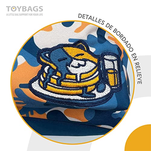 Sac à dos école Fortnite Blue Camo Toybags avec double compartiment pour garçon - 5