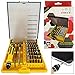 Price comparison product image fitTek 45 in 1 Professional Portable Opening Tool Compact Screwdriver Kit Set with Tweezers & Extension Shaft for Precise Repair or Maintenance