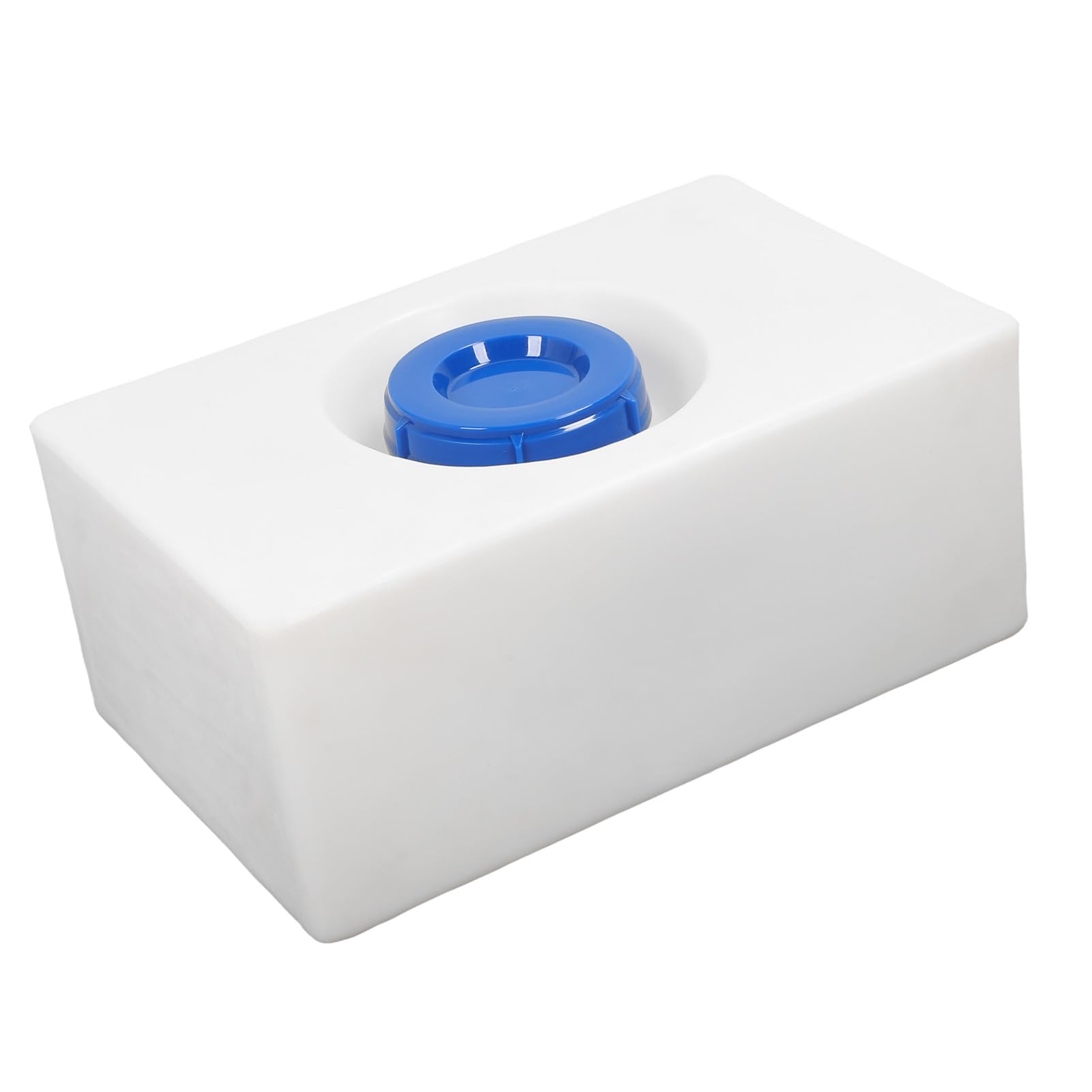 RV Wasserspeichertank Wärme und Kaltbeständiger PE 10 Gallonen Frischwassertank für Anhängerbootyacht, Integriertes Leckresistentes Design mit Großem Durchmessereinlass