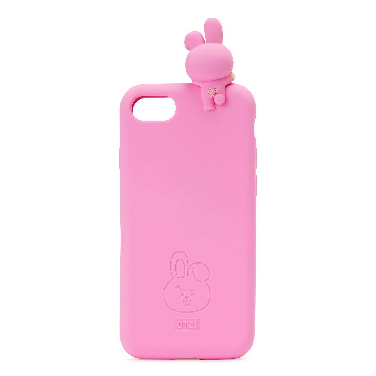 Bt21 Cooky Character Slim Fit Silicone Cell Phone Case Cover