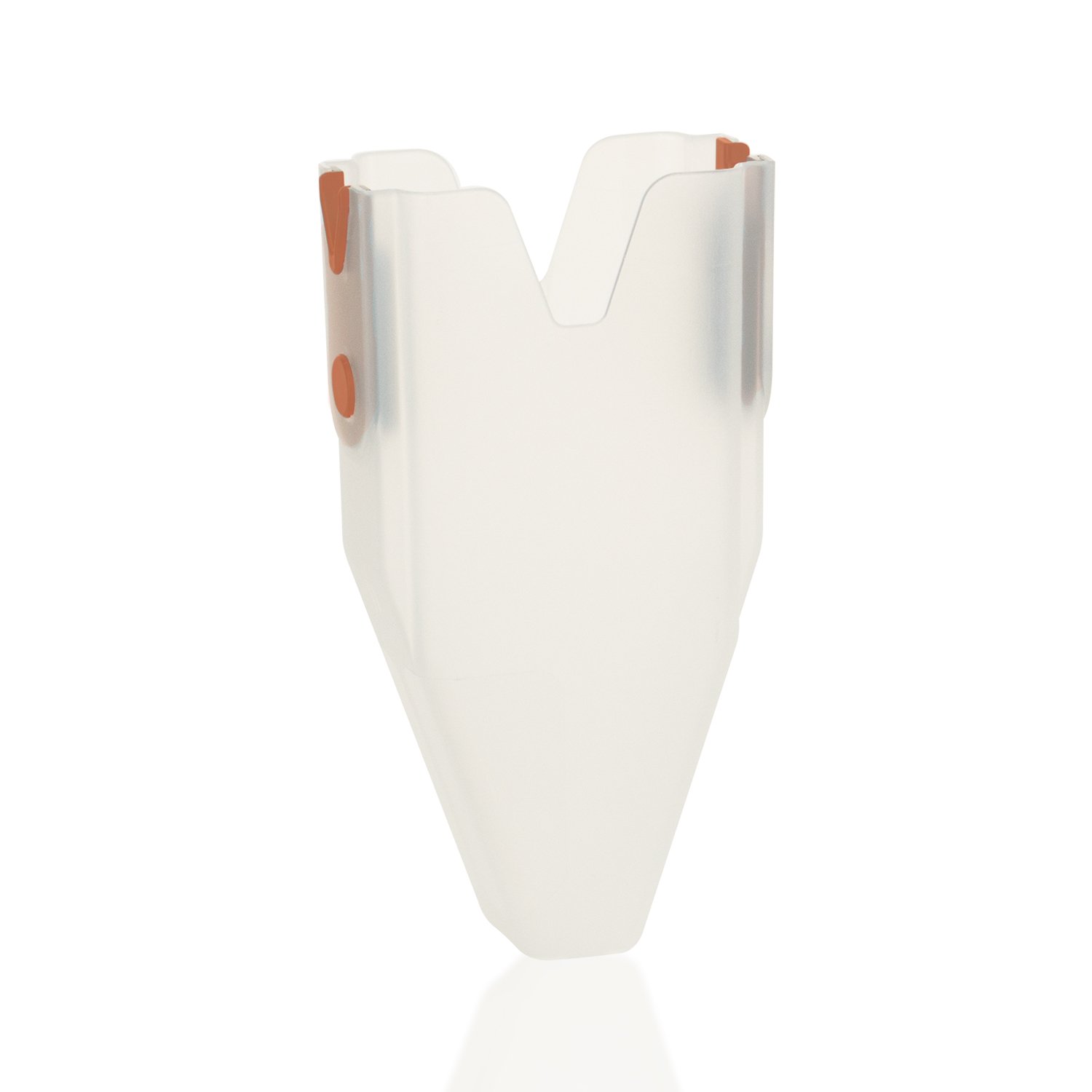 BörnerBlade Insert Box for V1, V3 & V6 without Base • Practical Storage for V-Slicer Inserts • Blade Inserts Box • Extra Storage Box for Vegetable Slicer Inserts • Color: Orange