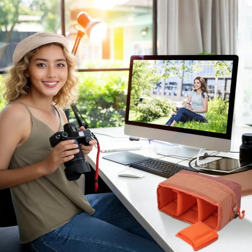 Bolsa impermeable para cámara DSLR con compartimentos ajustables miniatura 3