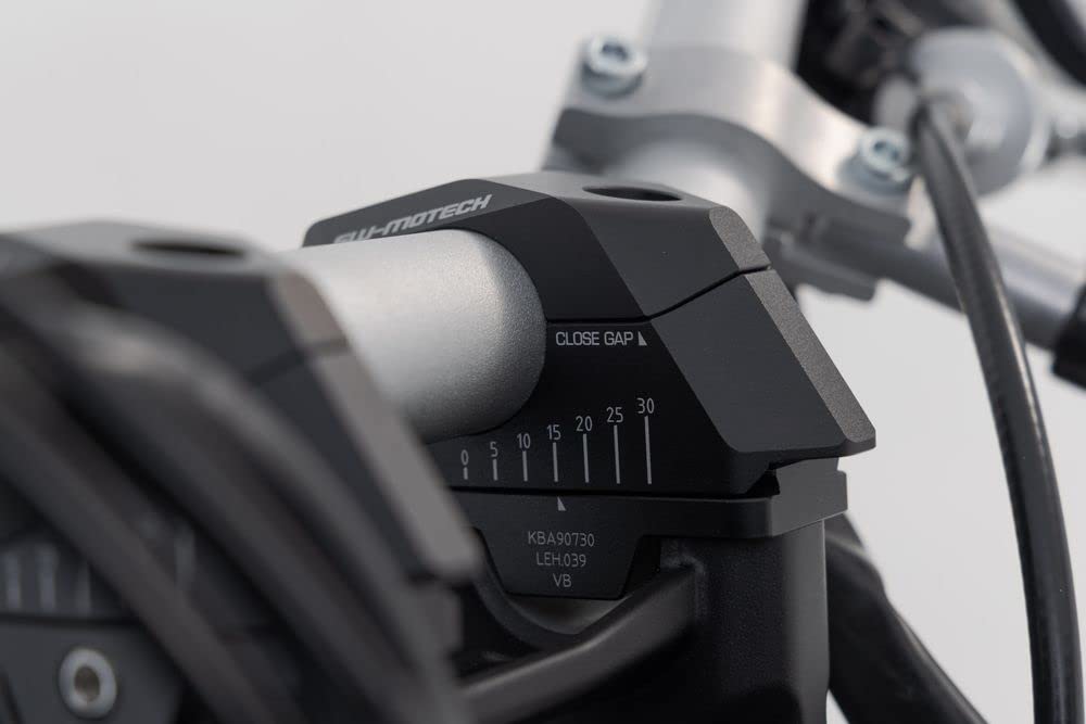 SW-Motech Lenkerverlegung Variabel - Aluminium - 6 Positionen - Für 22/28/32mm