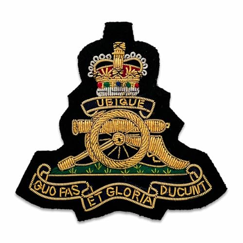 Royal Artillery Queen's Crown Blazer Badge