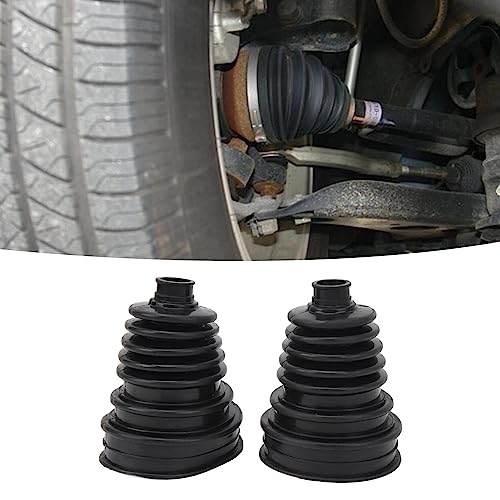 2-teiliges Achsmanschetten Spreizer, Universal Antriebswellenmanschette Achsmanschette zum Kleben für Gleichlaufgelenke hochflexible Achsmanschetten für Autos