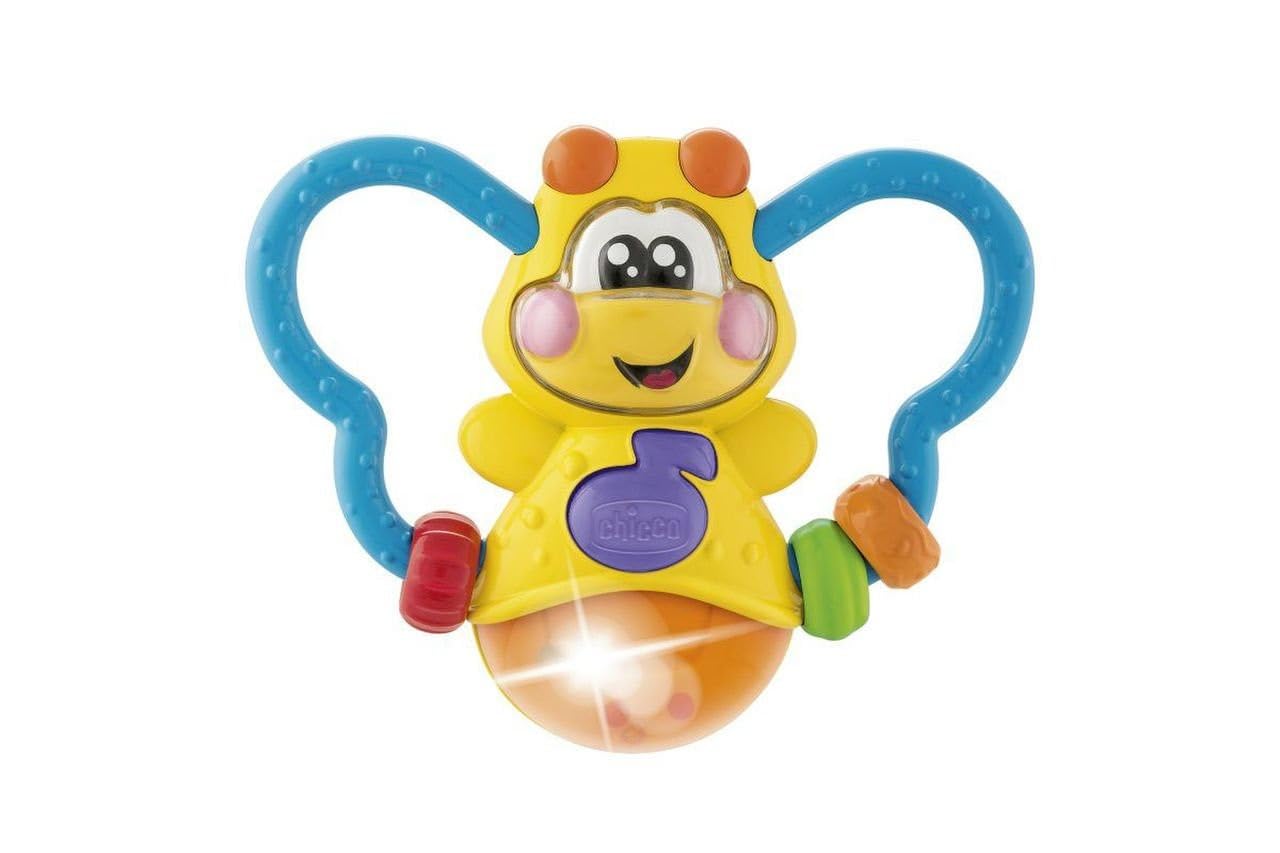 Chicco Baby Senses Lighting Bug Chew Toy With Rattle 1 Pc