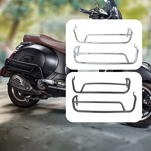 Scooter Vespa GTS/GTV Crash Bars Engine Guard Silver