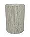 Aspen Creative 31275 Transitional Drum (Cylinder) Shape Spider Construction Lamp Shade in Light Grey, 8
