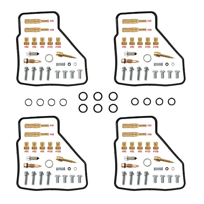 Kit réparation carburateur VF500F haute résistance joints nitrile pour moto 500cc V4