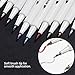 Ohuhu Metallic Markers Paint Pen Calligraphy Brush Pens, Set of 10 Paint Marker for Black Paper Rock Painting DIY Gift Birthday Greeting Thank You Cards Making Scrapbook Photo Album Glass