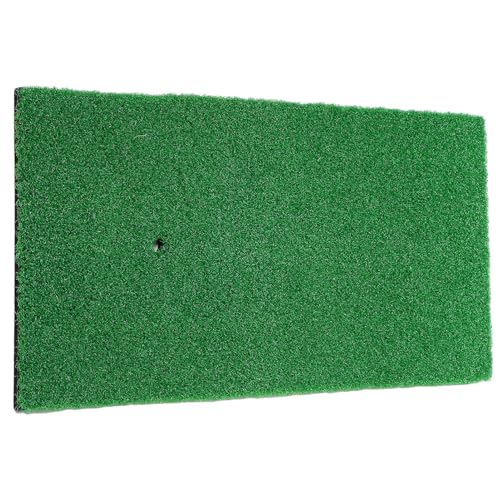 Toddmomy Golf Mats Practice Portable Hitting Mat for Indoor Golfing Realistic Swing Pad for All Levels
