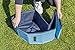 Trixie Hundepool 70 × 12 cm in blau/grau- faltbares Hundeplanschbecken mit rutschfestem Boden & robuster Wandkonstruktion ohne Aufpumpen -39480