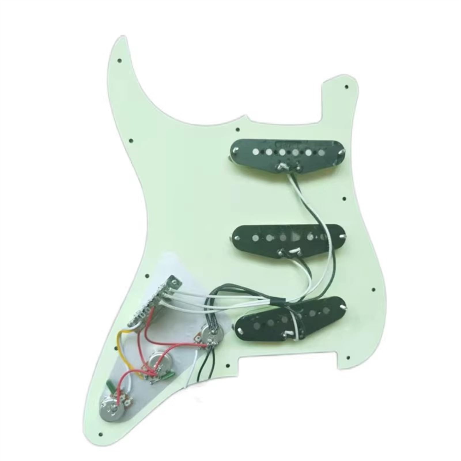 Set di pickup per battipenna pre-cablato Chitarra Elettrica ST Alnico Alnico Assemblaggio A Circuito Singolo Pickguard Pickup Accessori Per Chitarra Elettrica(3/4)
