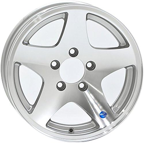 12 x 4 Star Aluminum Trailer Wheel 5 on 4.50 Lug, 1,520 lb Load Capacity