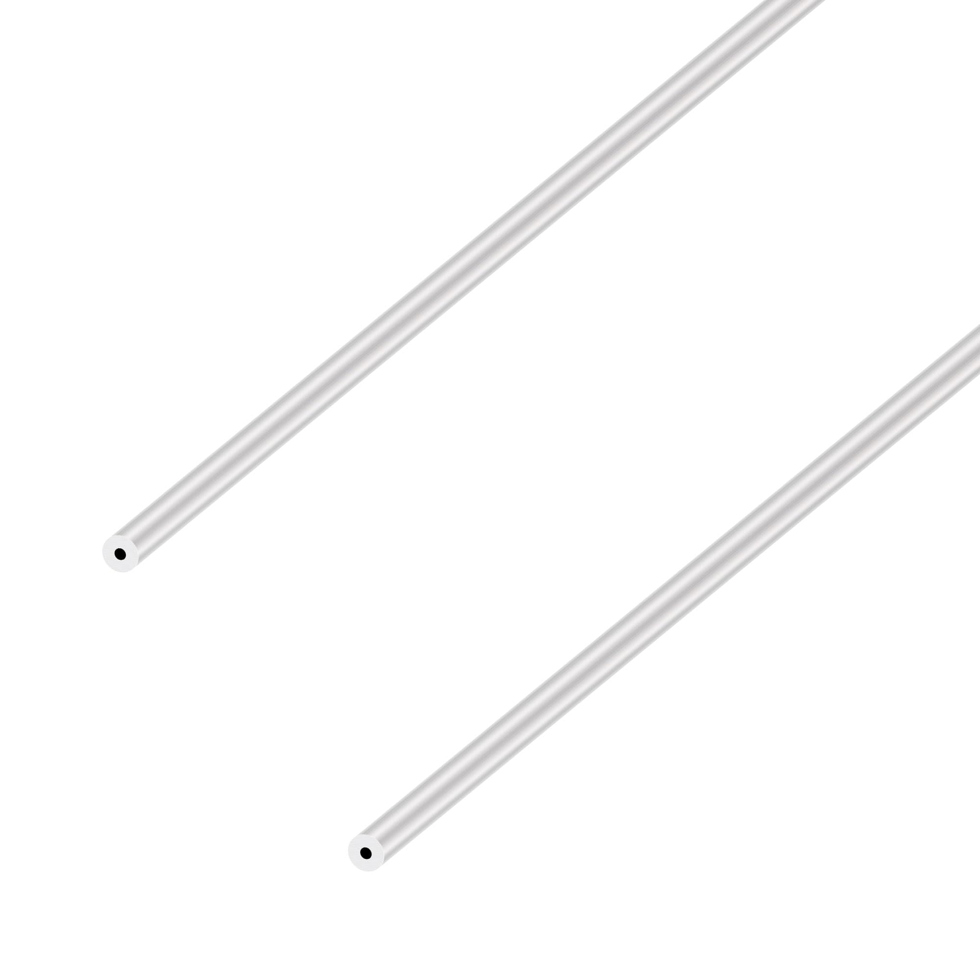 2 Stück 6063 Aluminium Rundrohr 16x12 Mm (2 Mm Wandstärke), 150 Mm Länge – Nahtlos, Korrosionsbeständig, Vielseitig