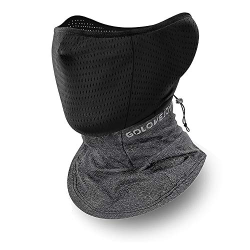 simptech Neck Gaiter Face Covering Mask,Reusable UPF 50+ UV Protection, Real Ice Silk Windproof Scarf Bandana for Men Women, Sunscreen Breathable for Fishing Cycling