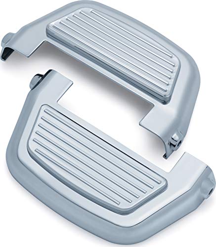 Kuryakyn 8876 Motorcycle Foot Control Component: Finned Passenger Board Floorboard Covers for 1986-2019