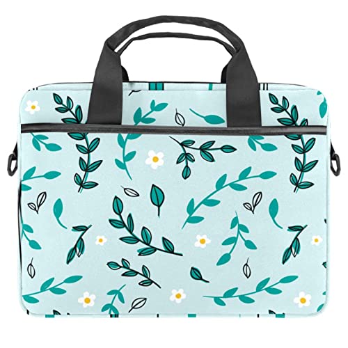 Sac ordinateur 13-14 pouces à motif floral élégant pour femme