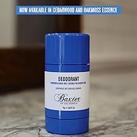 Vista 6 de Baxter of California Deodorant, Aluminum & Alcohol-Free Clear Stick, Cedarwood and Oakmoss Essence, 2.65 Ounce