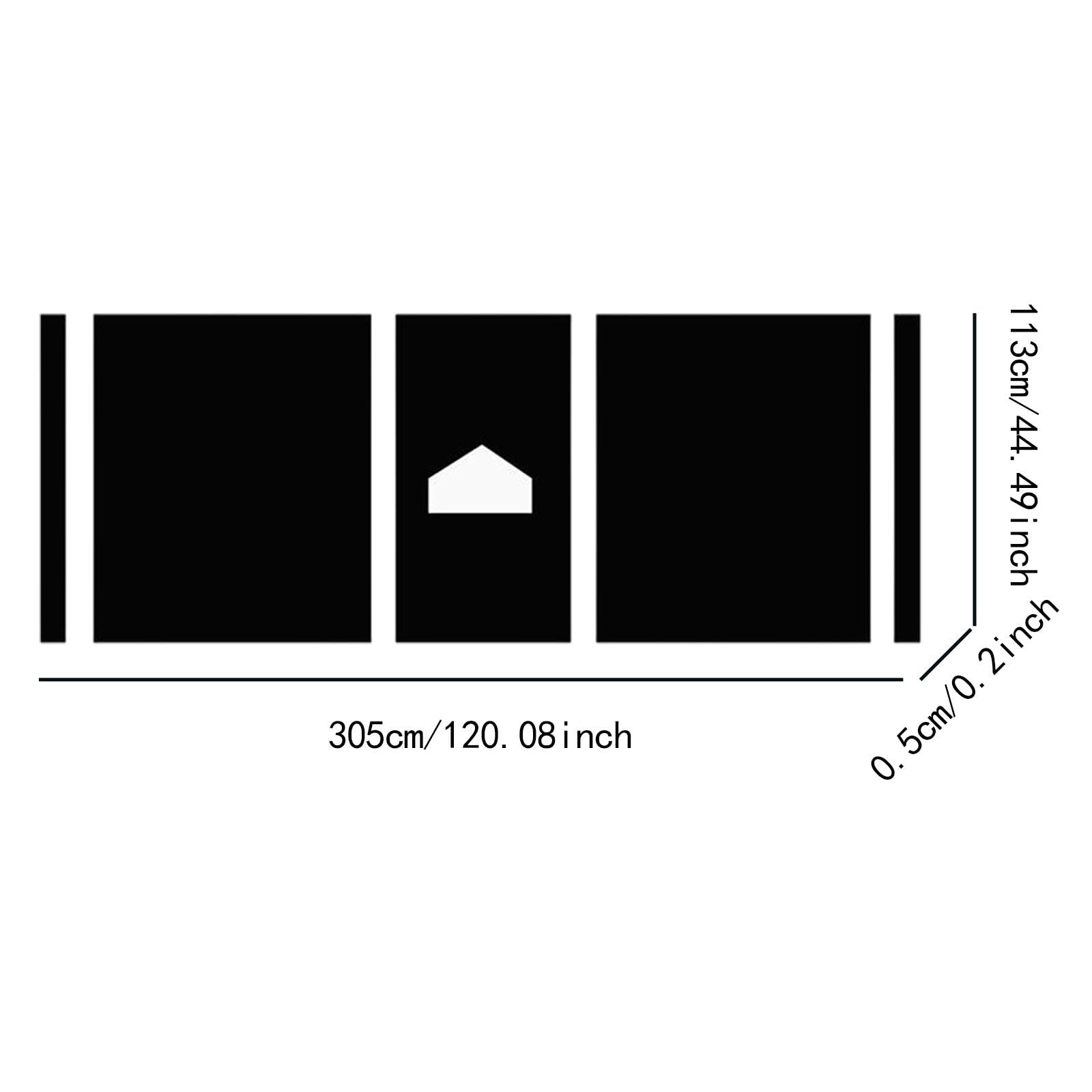 kowaku Baseball Hitting Mat Supplies Hitting Batting Practice Equipment,Indoor Softball Batting Mat Heavy Duty for Softball Training, Black