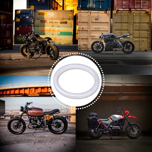 Image of 15PCS M16 Oil Drain Plug Gasket Crush Washer Seals Compatible with BMW Motorcycle and Auto for 07119963252
