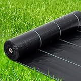 Towallmark 6フィート x 300フィート 高耐久 3.2オンス ランドスケープ防草ファブリック - 庭、私道、砂防用のプレミアムグランドカバー、高透過性ポリプロピレン雑草ブロックマット