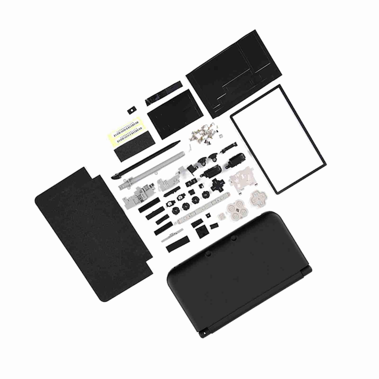 Generic Kit di Riparazione Completo 'alloggiamento 3DS XL, Custodia di Ricambio Durevole per 3DSLL, Include Tutte le Parti per la Riparazione della Console, per i Giocatori Che Desiderano Aggiornare