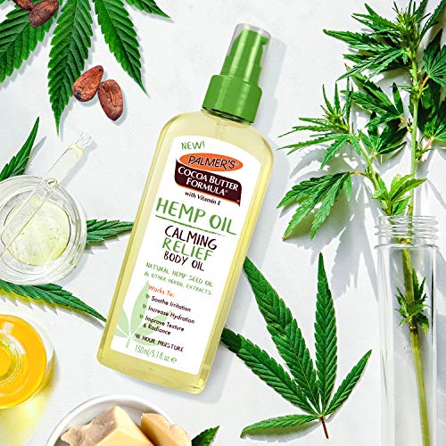 Palmer's Cocoa Butter Formula Hemp Oil Calming Relief Body Oil, 5.1 Ounces - Image 7