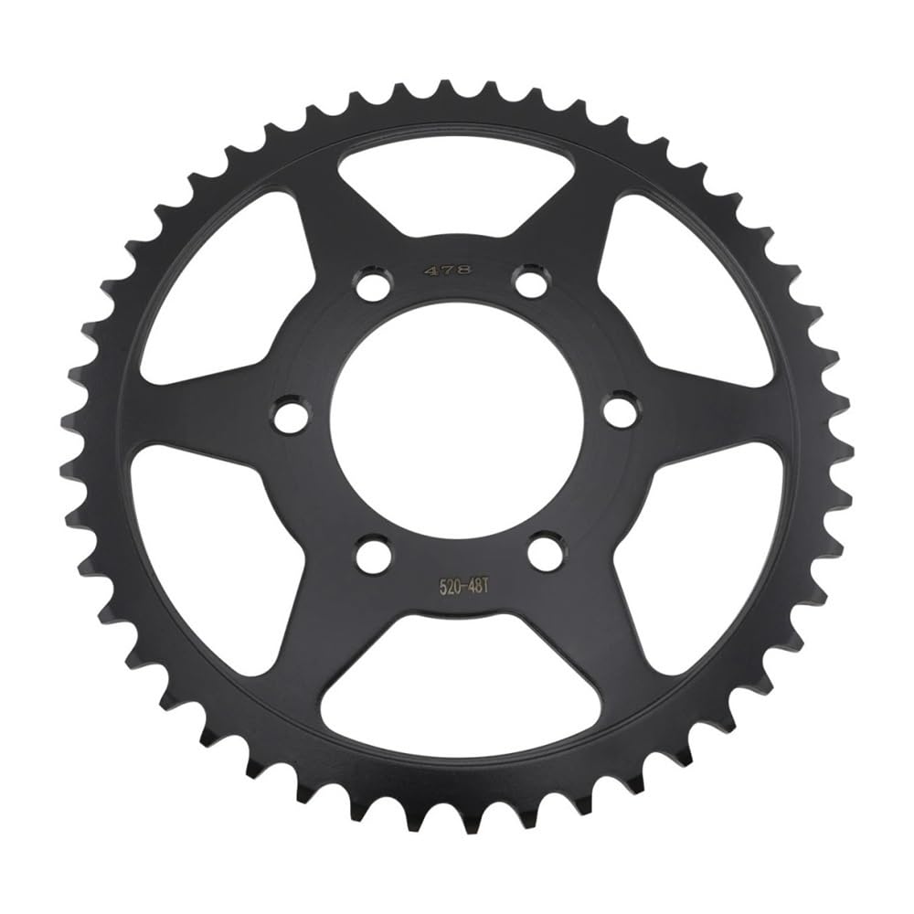 Piñón Trasero de Motocicleta 520 Apto for Kaw EN650 Vul-S 650 2015-2024 EX650 Nin 650R 2006-2025 KLE650 Ver 650 2007-2024