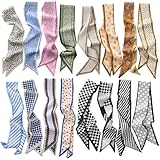 DAZZLEBRITE 16 Pcs Scarves for Women, 35.4