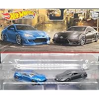 Hot Wheels HKF51 Premium 2-Pack Pandem Subaru BRZ/Lexus RC F GT3