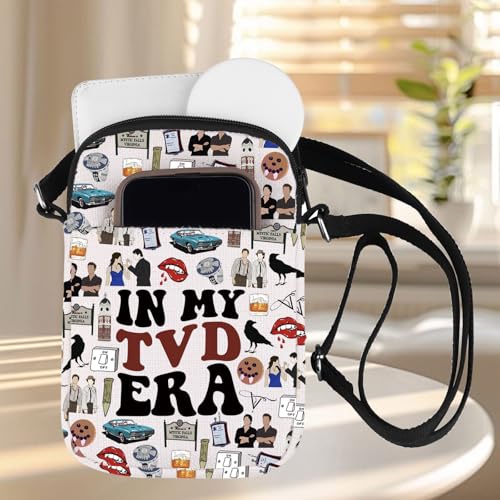 ZJXHPO TVD Cross Body Bag Vampire Movie Inspired Gift In My TVD Era Messenger Bag TVD Vampire Merch (TVD Era CB)4