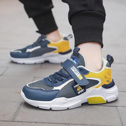 Kids Athletic Shoes Breathable Mesh Upper Lightweight Flexible Sole for Tennis Running Walking and Big Kid Activities4
