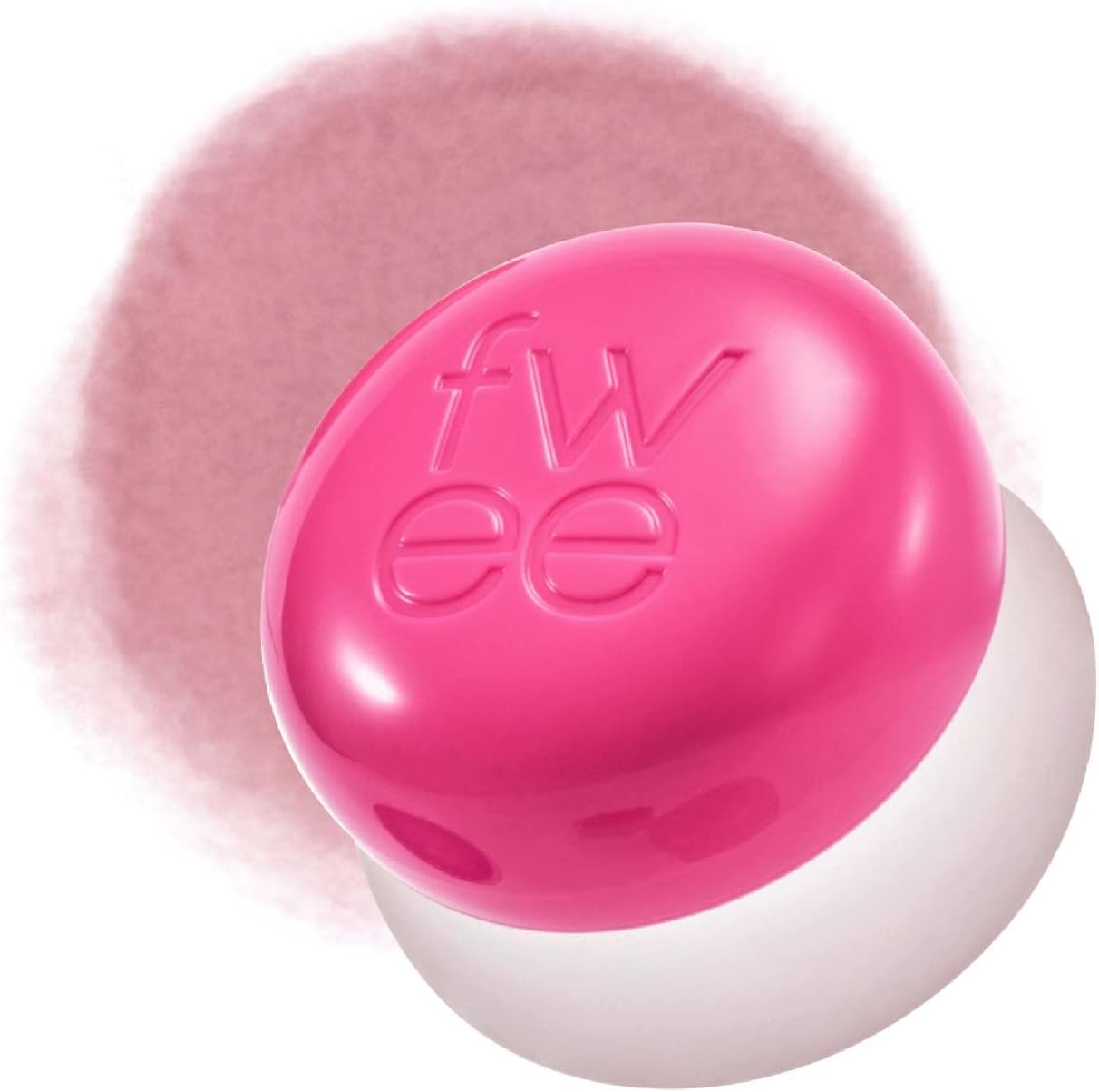 fwee Blurry Pudding Pot | Airbrushed Blush & Lip, Buildable Pigment, Long-lasting, Lightweight, Easy to Blend, Natural Soft Matte Finish - Baby (Soft Pink) | 0.17 oz
