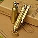 Handmade WWI WWII German Vintage Brass/Copper Trench lighter and Solid Brass fuel bottle