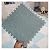 DSJBGSS Playmat 16 Pieces Plush Puzzle Foam Floor Mat Tiles with Border, Square Interlocking Carpet, Fluffy Area Rug Puzzle Playmat for Parlor Bedroom(Lightblue,30x1cm)