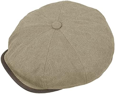 Stetson Hatteras Seward Canvas Flat Cap 